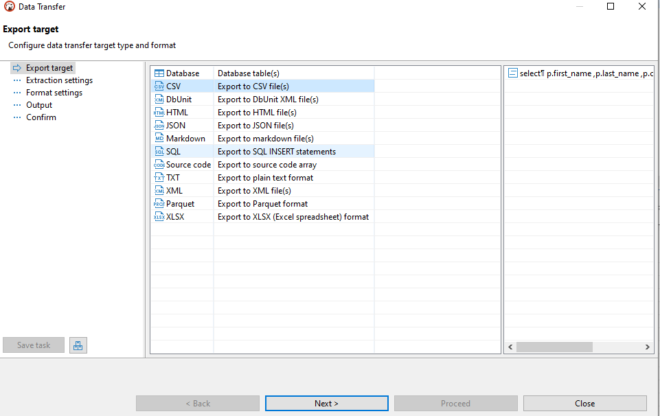 Excel'de CSV verisini sütunlara ayırma ekranı
