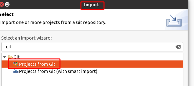 Eclipse Existing Local Repository seçimi