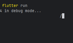 Android Studio üzerinde Flutter projesini Run ile çalıştırma