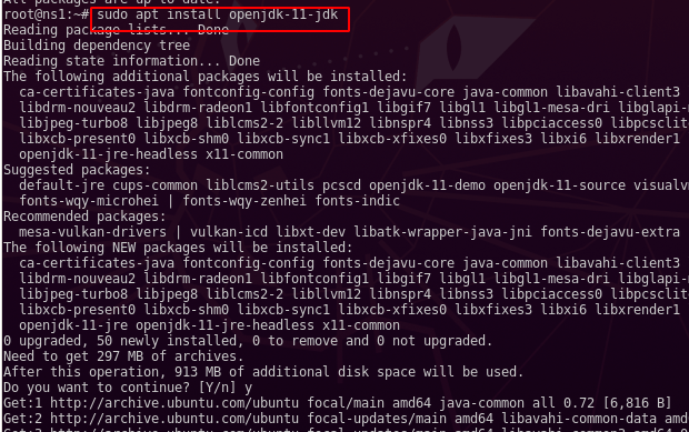jdk 11 yükleme işlemi