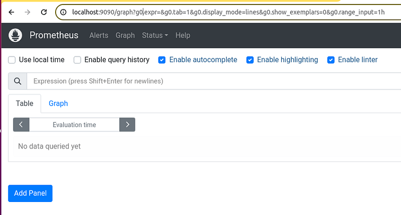 Prometheus monitoring sistemi logosu